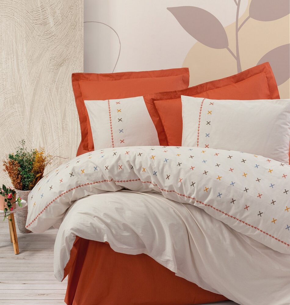 Lenjerie de pat cu broderie – Brode