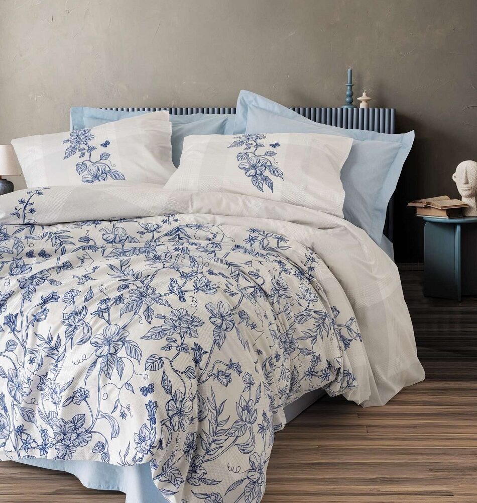 Lenjerie de pat dublu din bumbac 100% ranforce – Modeline