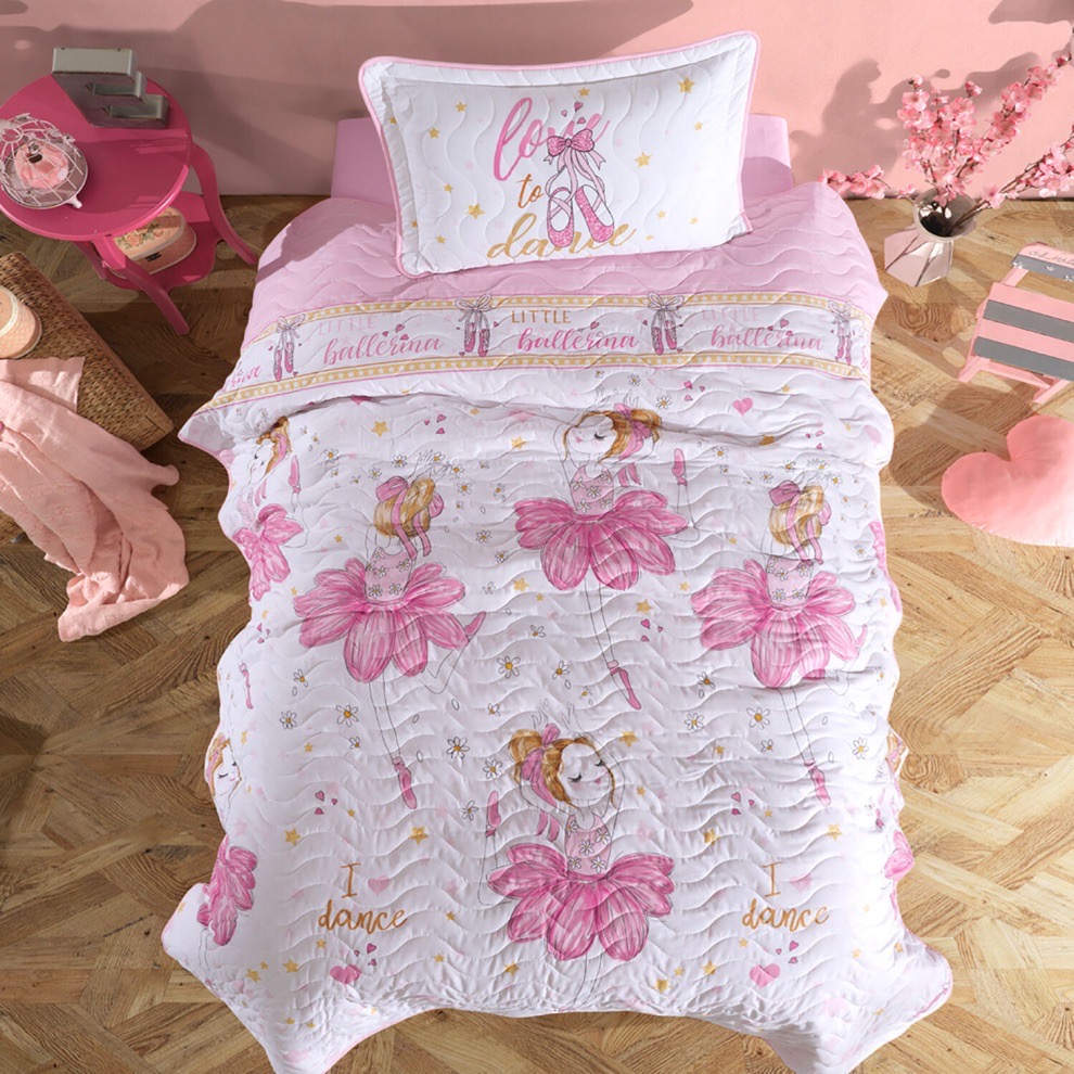 Cuvertură de pat Clasy-matlasată o persoană (BALLERINA)