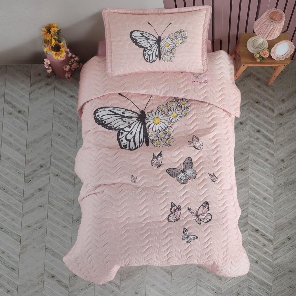 Cuvertură de pat Clasy-matlasată o persoană (DAISY LOVE V2)