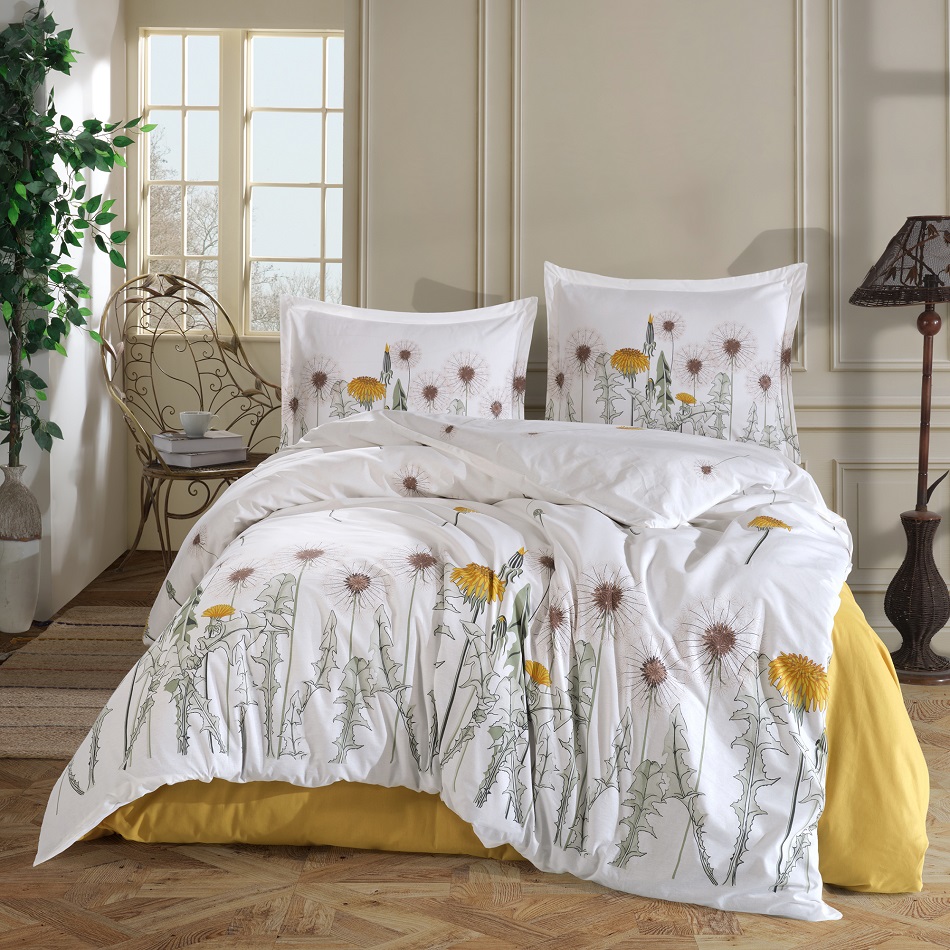 Lenjerie de pat ranforce Clasy king size (Diba)