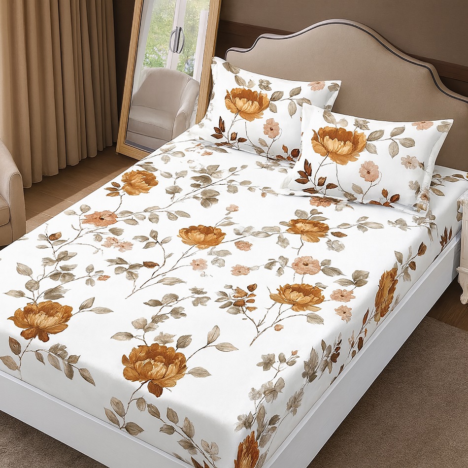 Husă de pat Finet + 2 fețe pernă (HF2FP109)