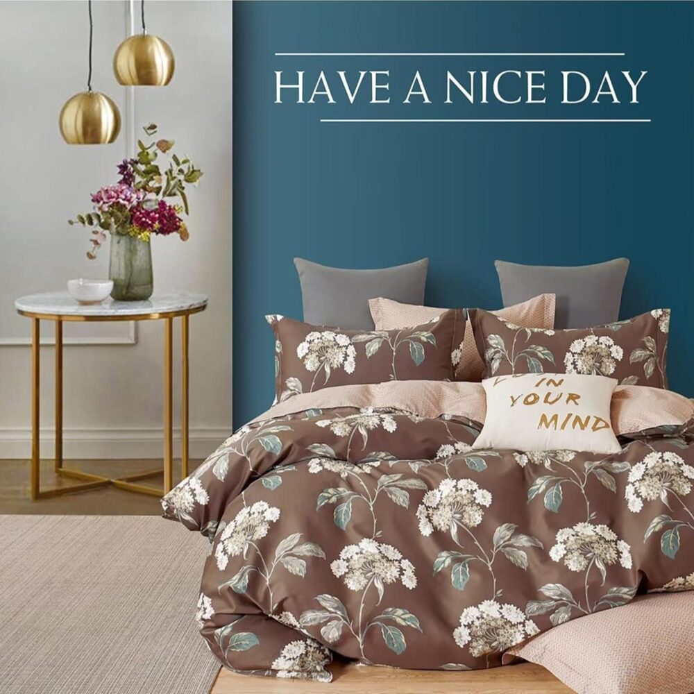 LENJERIE DE PAT PERCALLE IMPRIMAT (PRC31)-o persoana-cutie cadou