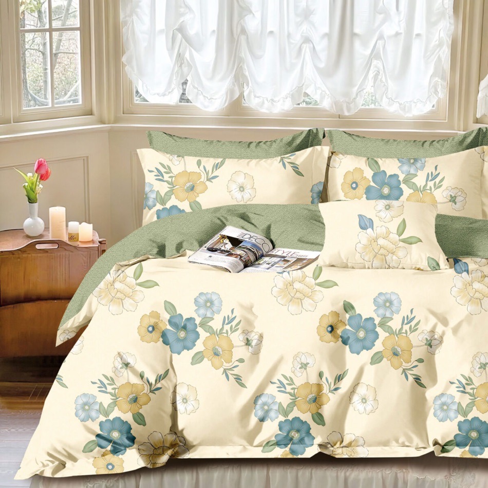 LENJERIE DE PAT PERCALLE IMPRIMAT (PRC182)0-King Size 6-cutie cadou