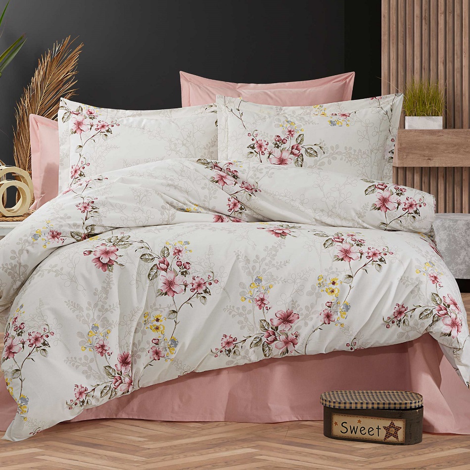 Lenjerie pat Ranforce 100% Cotton Pro (RCP37) cutie cadou