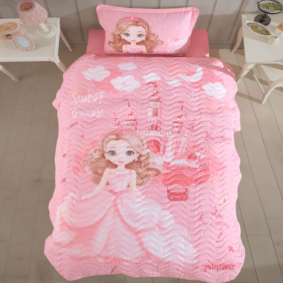 Cuvertură de pat Clasy-matlasată o persoană (SWEET PRINCESS)