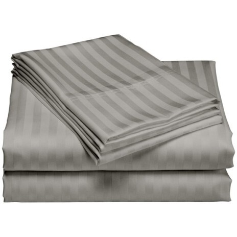 Cearceaf de pat policoton damasc-antracit 220×240 cm