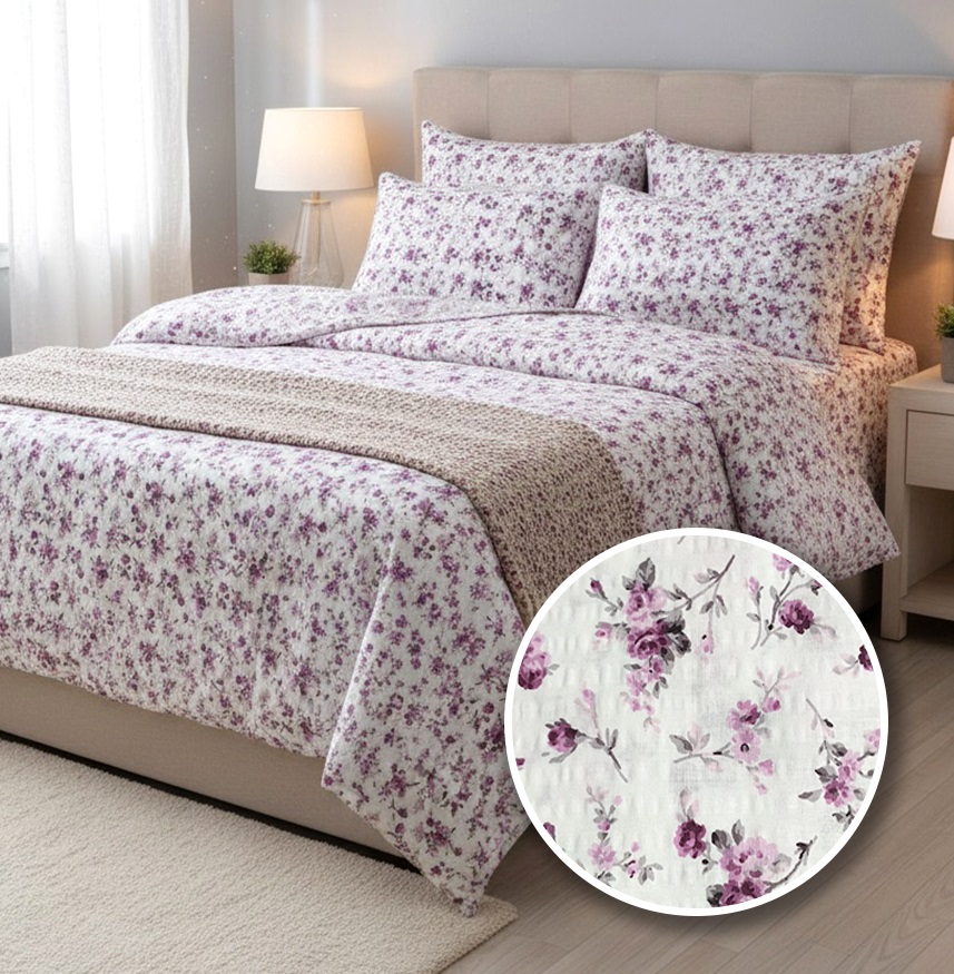 LENJERIE DE PAT CREPONATA 100% BUMBAC (CREP65) – RALEX PUCIOASA