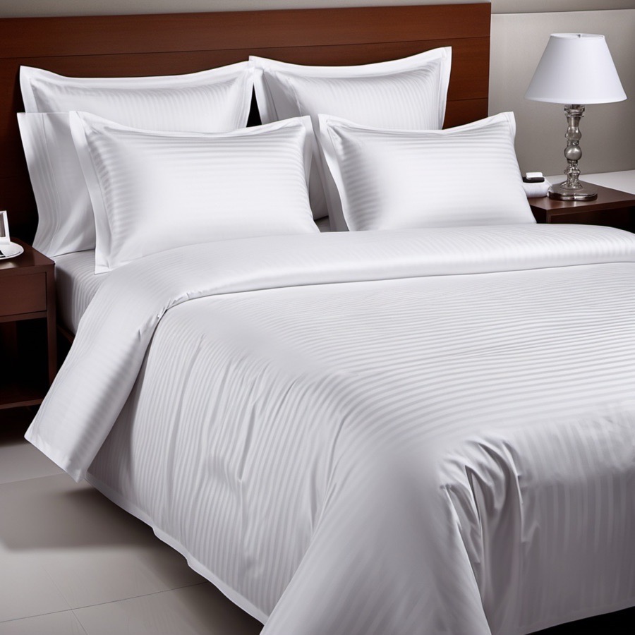 LENJERIE DE PAT DAMASC SATINAT -o persoana