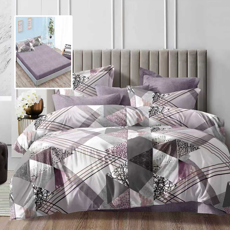 Lenjerie de pat Economy 6 piese cu husă (ECNH23)