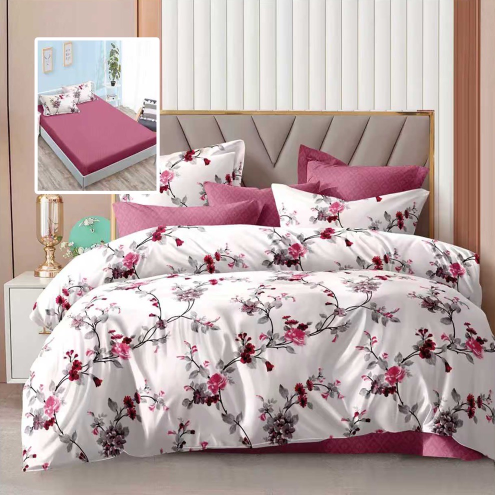 Lenjerie de pat Economy 6 piese cu husă (ECNH27)