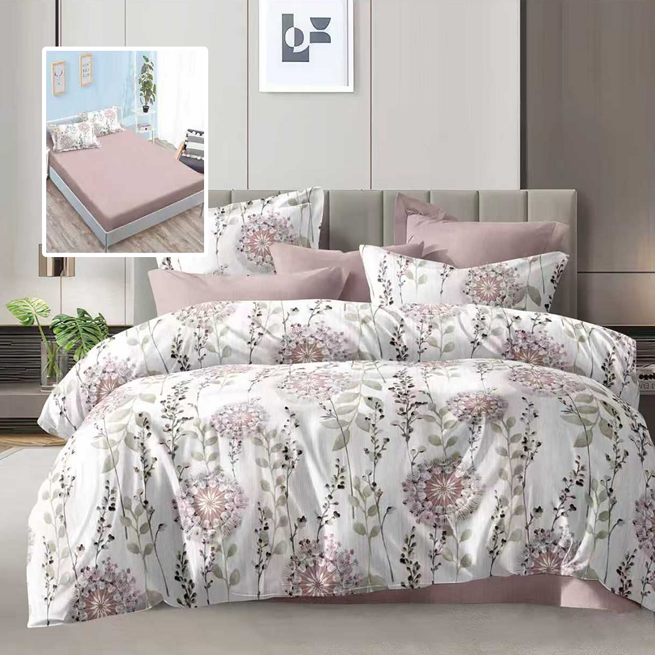 Lenjerie de pat Economy 6 piese cu husă (ECNH33)