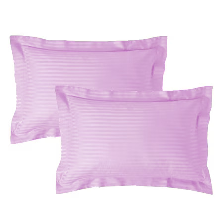Set 2 fete de perna damasc policoton -lila 50x70cm