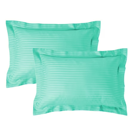 Set 2 fete de perna damasc policoton -mint 50x70cm
