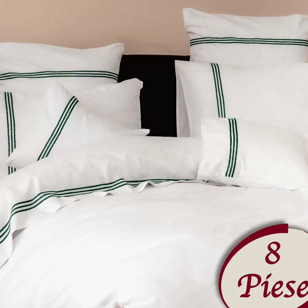 LENJERIE DE PAT BUMBAC 100% 8 PIESE (8PCS7)-cutie eleganta cadou