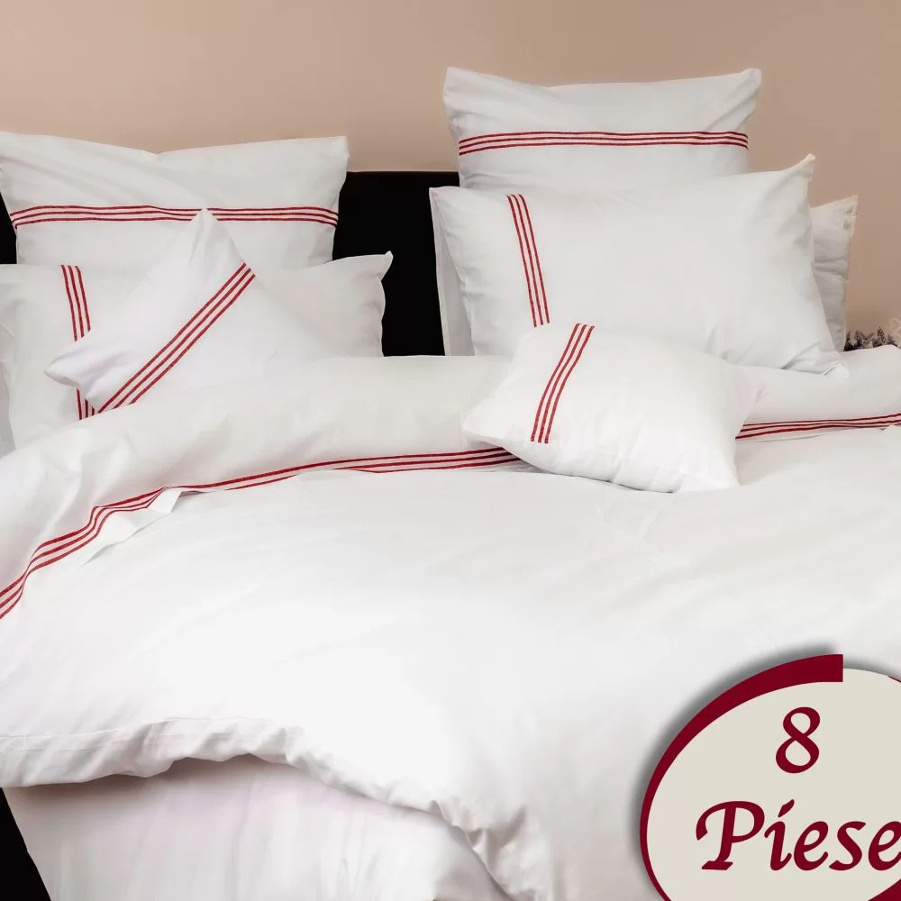 LENJERIE DE PAT BUMBAC 100% 8 PIESE (8PCS1)-cutie eleganta cadou