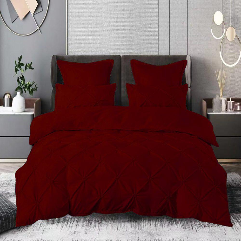 LENJERIE PAT FINET UNI 6 PIESE GRENA