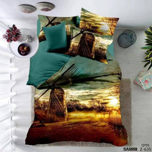 Lenjerie de pat poplin – două persoane (A-Z-635) cutie cadou