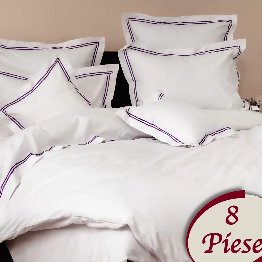 LENJERIE DE PAT BUMBAC 100% 8 PIESE (8PCS3)-cutie eleganta cadou