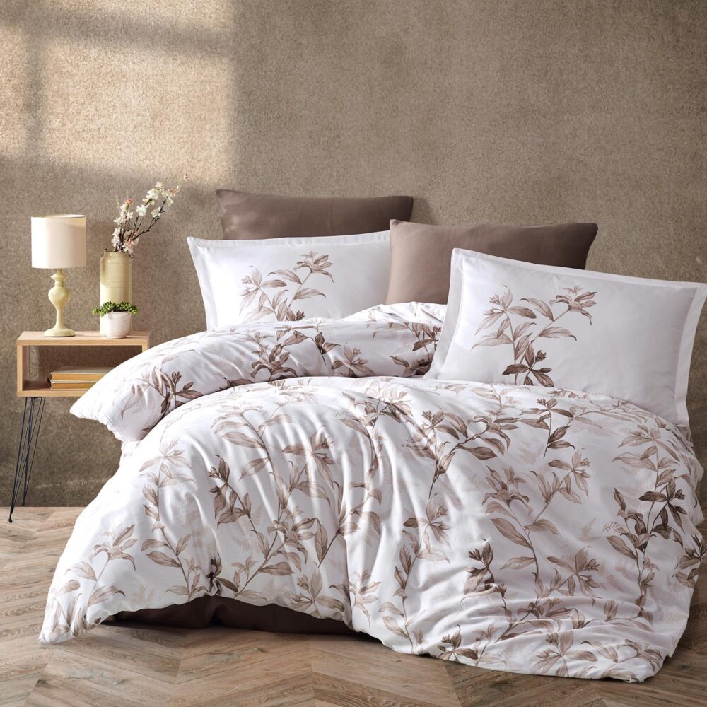 Lenjerie de pat satin Clasy king size (MASS V1)cutie cadou