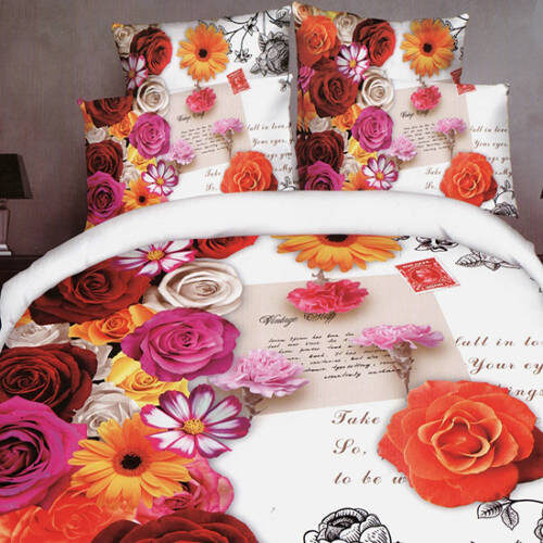 Lenjerie de pat digital print 3D (EPISTLE)