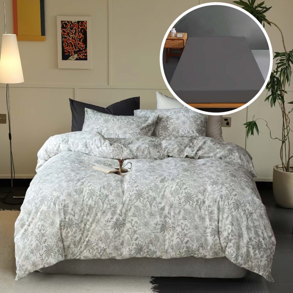 LENJERIE PAT TRICOT BUMBAC 100 % CU HUSĂ-RONA